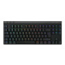 Logitech G515 TKL Wired Low-Profile Gaming Keyboard, GL Mechanical Linear Tactile Switches, Double-Shot PBT Keycaps, Low-Profile Key Switch Actuation Point, Black